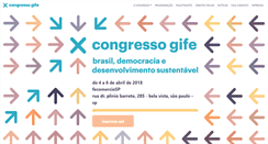 Desktop Screenshot of congressogife.org.br
